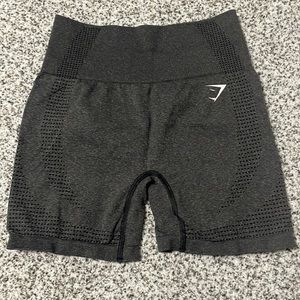 Gymshark Vital Seamless Bike shorts. Dark Gray Size Medium